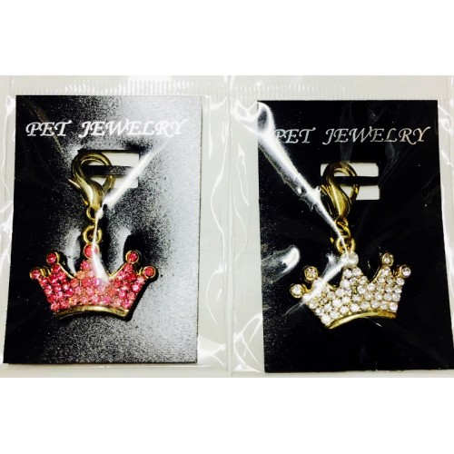 Rhinestone Crown Charm